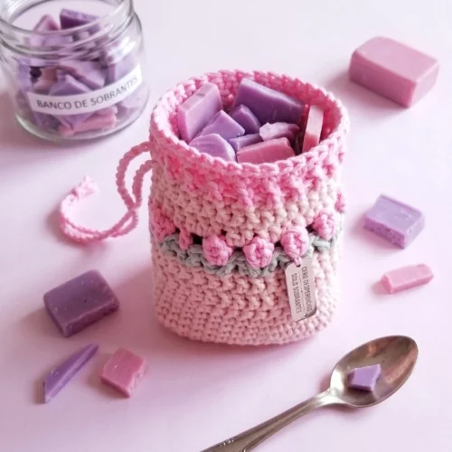 Bolsa ahorradora de jabón tejida artesanalmente – CH2 Handmade